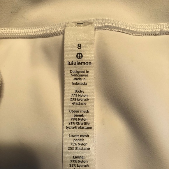 Lulu lemon Forget The Sweat tights size 8 - Picture 3 of 3
